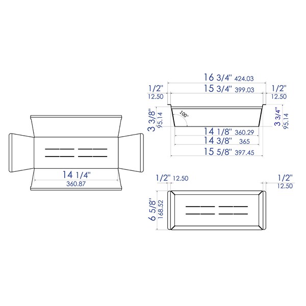 Alfi Brand ALFI brand AB85SSC SS Colander Insert for Granite Sinks - AB85SSC
