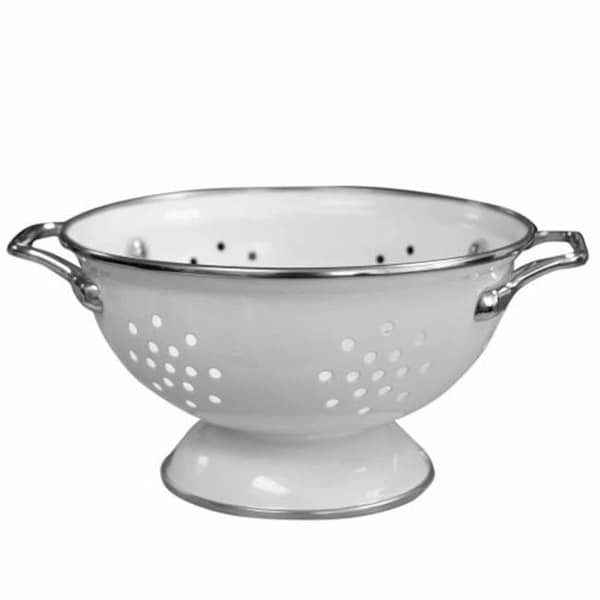 Reston Lloyd Reston Lloyd 18300 1 qt  Powder Coated Colander White - 18300