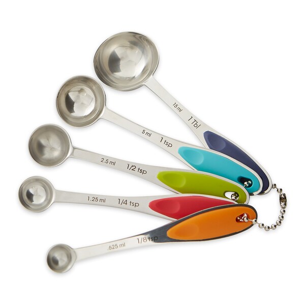Rsvp International Measuring Spoon - Color Handle, 5PK - CSPN-5