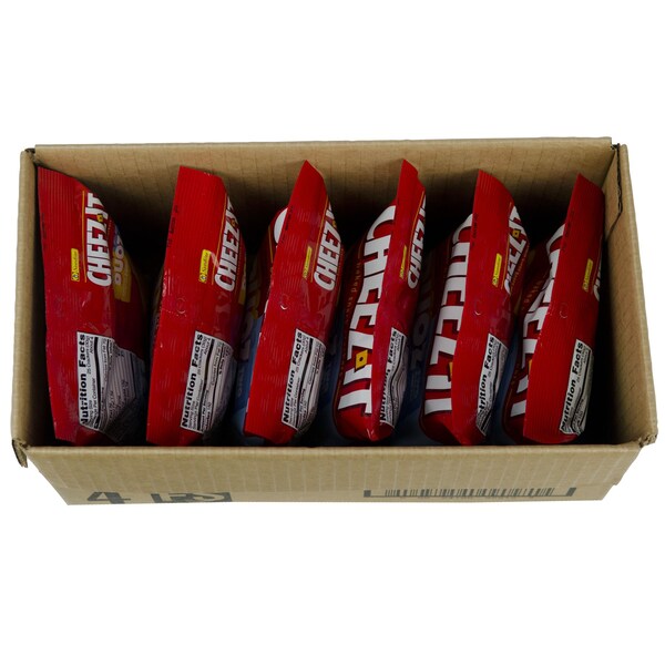 Cheez-It Cheez-It Du oz. Galleta de Queso Cheddar y Baby Swiss 4.3 oz., Paquete de 6 - 2410092816