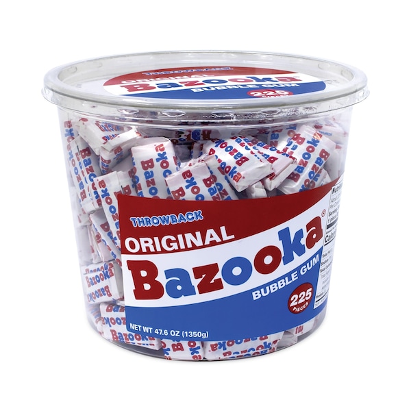 Tubo de Chicle Bazooka Original, 476 oz, 225 piezas - 261