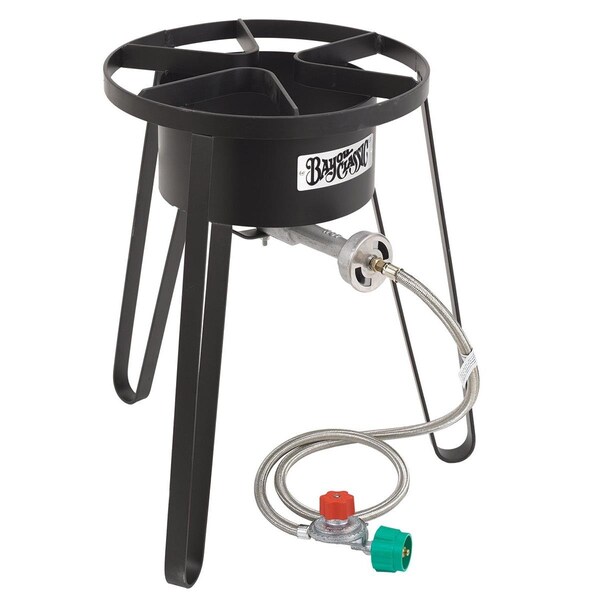 Bayou Classic 21 Inch Tall HP Cooker with Full Windscreen - BA50378