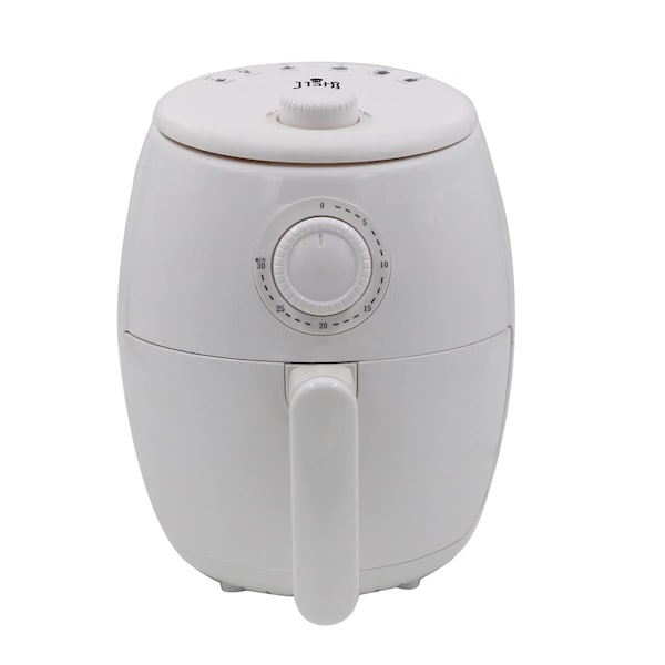 Jjati J-Jati Cool Touch Housing Dial/Digital Hot Air Healthy Frying Air Fryer White 2.0L - AF8061-WHITE