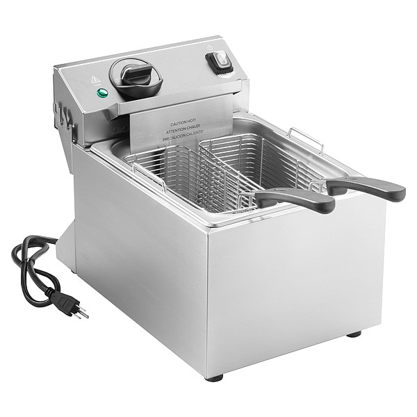 Vollrath Fryer, 10lb, 12-5/8"Hx10-3/4"W, SS, Electric - CF2-1800