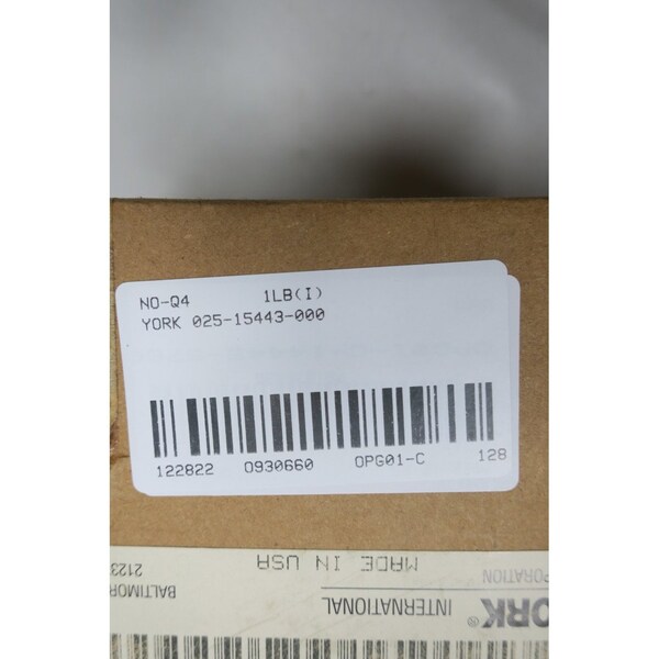York Genuine Oem Pressure Control Chiller Parts And Accessory - 025-15443-000