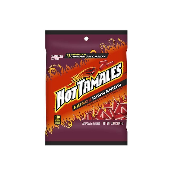 Hot Tamales Hot Tamales 5 oz. Bolsa Grande Canela Fierce, PK12 - 7097049257