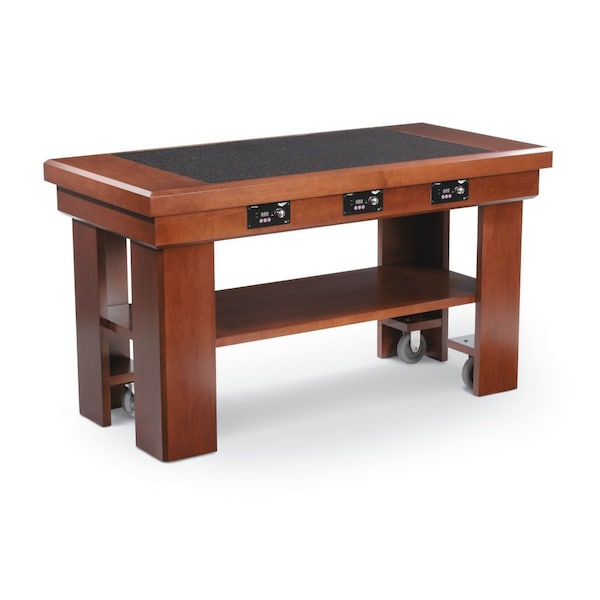Vollrath Co VollrathÂ Induction Buffet Table, , Dark Red Mahogany, 60" X 30" - 7552284
