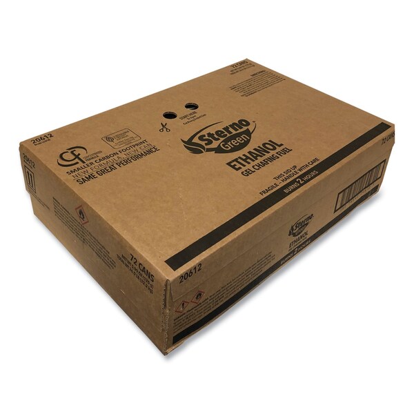 Sterno Ethanol Gel Chafing Fuel Can, 182.4g, PK72 - 20612