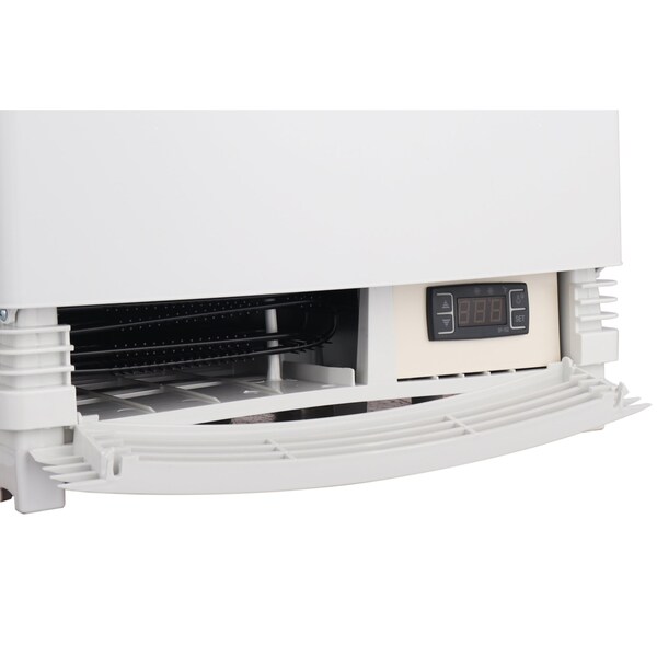 Koolmore Countertop Display Refrigerator - Commercial Beverage Cooler with LED lighting - 3 cu. ft Capacity - CDCU-3C-WH