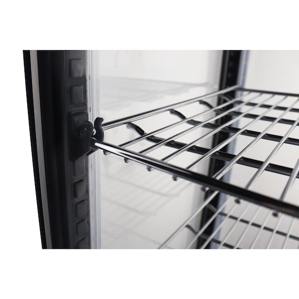 Koolmore Countertop Refrigerator Display Case Commercial Beverage Cooler with LED lighting - CDCU-3C-SS