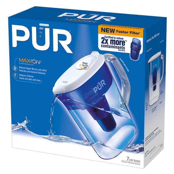 Pur 7 cups Blue Water Filtration Pitcher - PPT700WA