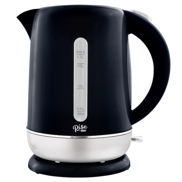 Rise By Dash Black Polypropylene 1.7 L Electric Tea Kettle - REK170GBBK06