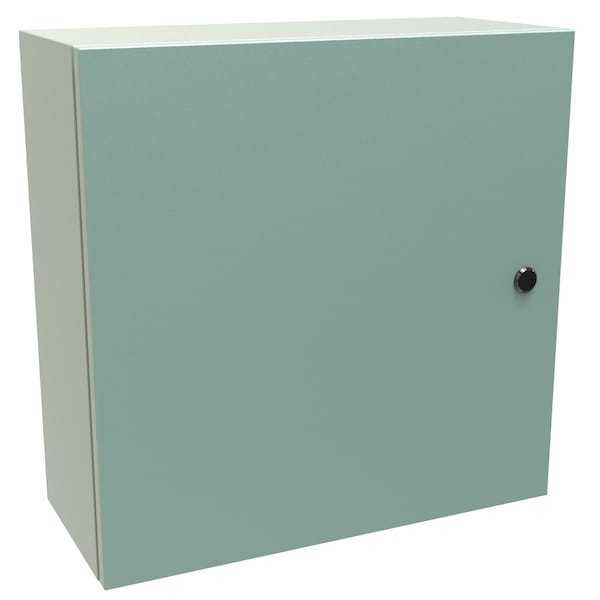 Hammond Steel Electrical Enclosures, 20 in H, 8 in D, 20 in W, NEMA 4, Hinged - EN4SD20208GY