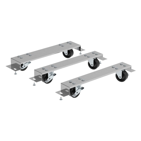 Hoshizaki America Caster & Rail Kit for Three Section Back Bar Refrigerators,  - HS-5662