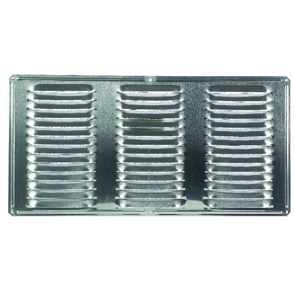 Air Vent 8 in. H X 16 in. L Mill Aluminum Undereave Vent - 84210