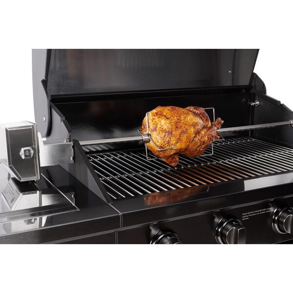 Tytus Grills. TYTUS Stainless Steel Rotisserie Kit 36 in. L X 7 in. W - A10001