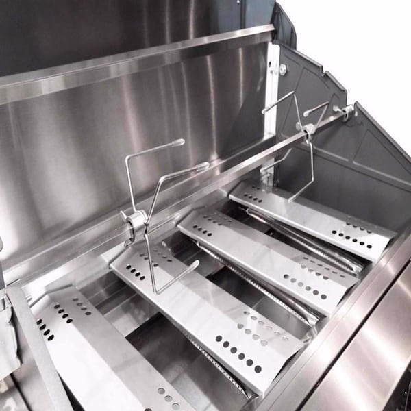 Tytus Grills. TYTUS Stainless Steel Rotisserie Kit 36 in. L X 7 in. W - A10001