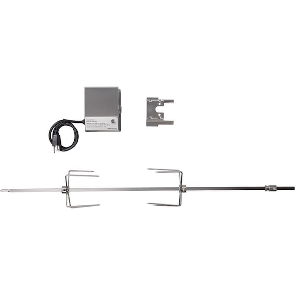 Tytus Grills. TYTUS Stainless Steel Rotisserie Kit 36 in. L X 7 in. W - A10001