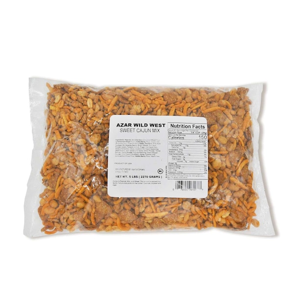 Mezcla de rastro dulce cajún Azar Azar Wild West en bolsa de 5 libras, paquete de 2 - 9616796