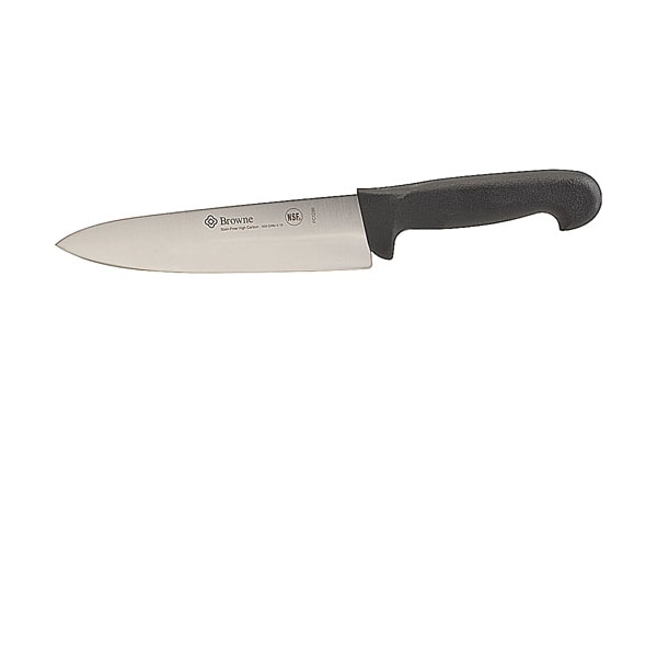 Browne Foodservice Knife, 8" Cook'S , Blk Plst Hdl - PC1298