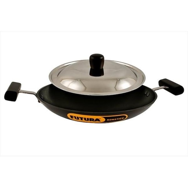 Hawkins Hawkins QA2 Futura Non-Stick Appachatty Breakfast Pan with Stainless Steel Lid - QA2