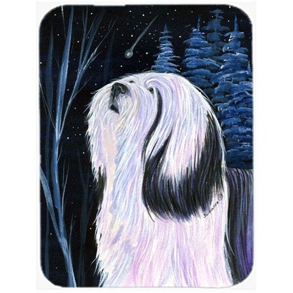 Carolines Treasures Carolines Treasures SS8348LCB Tibetan Terrier Glass Cutting Board; Large - SS8348LCB