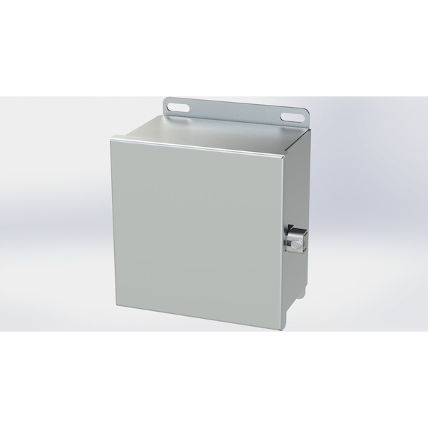 Saginaw Control & Engineering 316 Stainless Steel Electrical Enclosures, 6.13 in H, 4 in D, 6 in W, NEMA 3R, 4, 4X, 12, 13 - SCE-606CHNFSS6