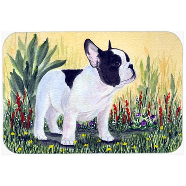 Carolines Treasures Carolines Treasures SS8109LCB French Bulldog Glass Cutting Board - Large; 15 H x 12 L in. - SS8109LCB