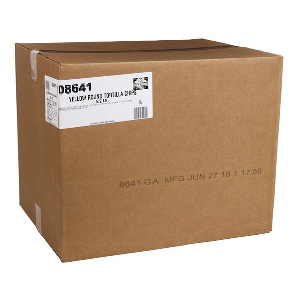 Mission Foods Tortilla Chips Redondos Amarillos sin Gluten de 2 libras, Paquete de 6 - 8641