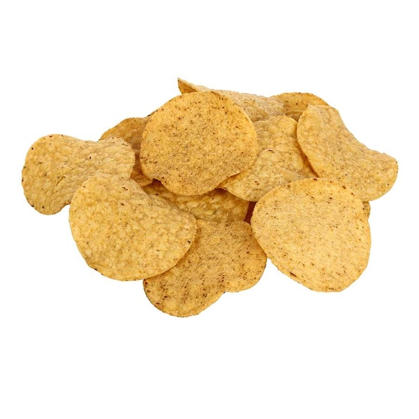 Mission Foods Tortilla Chips Redondos Amarillos sin Gluten de 2 libras, Paquete de 6 - 8641