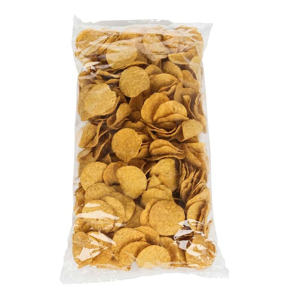 Mission Foods Tortilla Chips Redondos Amarillos sin Gluten de 2 libras, Paquete de 6 - 8641