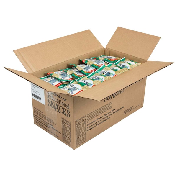 Galletas de bocadillos educativos Dick And Jane en inglés y español de 1 oz. Bolsa, PK120 - SC8803