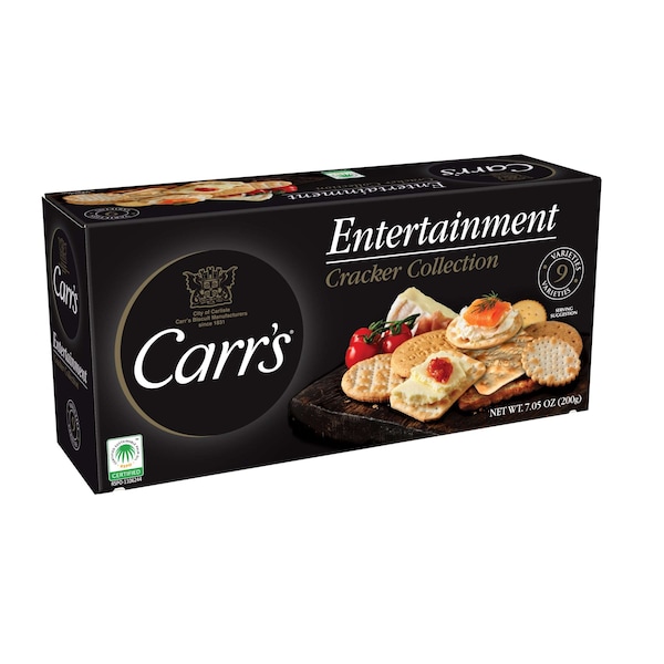 Colección de galletas Carr's Entertainment Collection, 7.05 oz., PK12 - 5929057461
