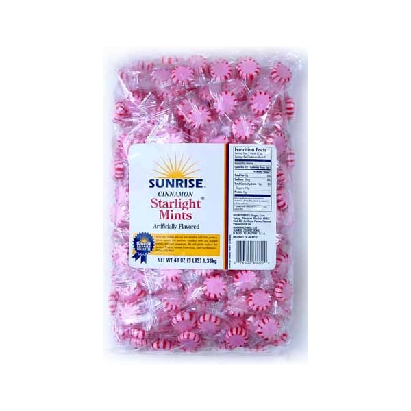 Sunrise Confections SC Cinn Starlight 3lbs Bolsa, PK8 - S8148805

Dulces Sunrise SC Cinn Starlight en bolsa de 3 libras, paquete de 8 - S8148805