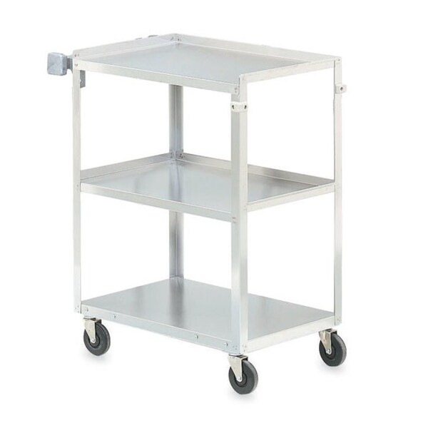 Vollrath Co VollrathÂ Heavy Duty Utility Cart, , Stainless Steel, 27-1/2"X15-1/2"X32-5/8", 400 Lb Cap - 97125