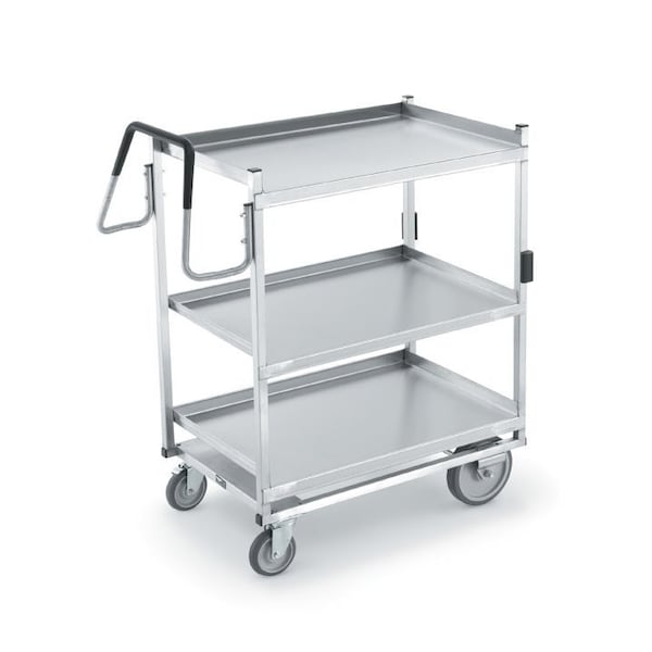 Vollrath Co VollrathÂ Heavy Duty 3 Shelf Standard Cart, , Stainless Steel, 650 Lb. Cap - 97206