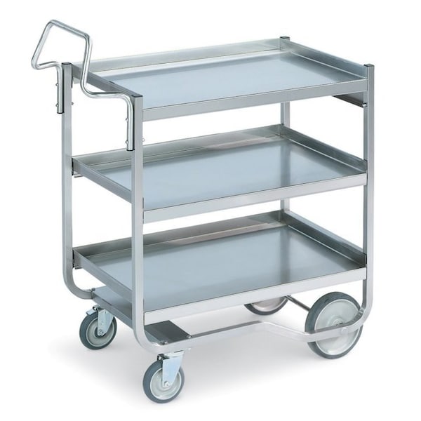Vollrath Co VollrathÂ Heavy Duty 4 Shelf Standard Cart, , Stainless Steel, 650 Lb. Cap - 97211