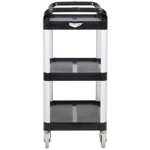 Vollrath Co VollrathÂ Multi-Purpose Plastic Carts, , Black, 300 Lb. Capacity, 40-1/4" X 19-7/8" X 37" - 97007