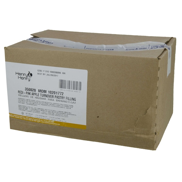 Henry y Henry Relleno de Empanada de Manzana Redi-Pak 2 lbs, Paquete de 12 - 10201772