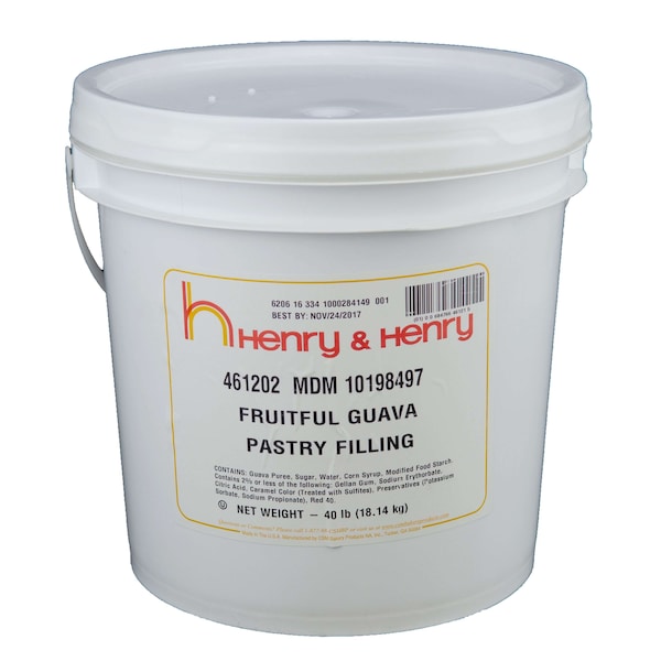 Henry y Henry Relleno de Guayaba, 40 lbs - 10198497