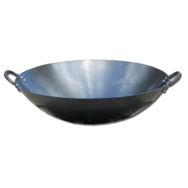 King Kooker Great for Wok and Stir-fry Cooking. Includes Wooden Cooking Utensils. - 18WK