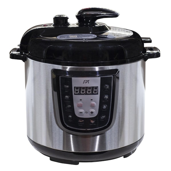 Spt 6 qt Electric Stainless Steel Pressure Cooker - SP476311