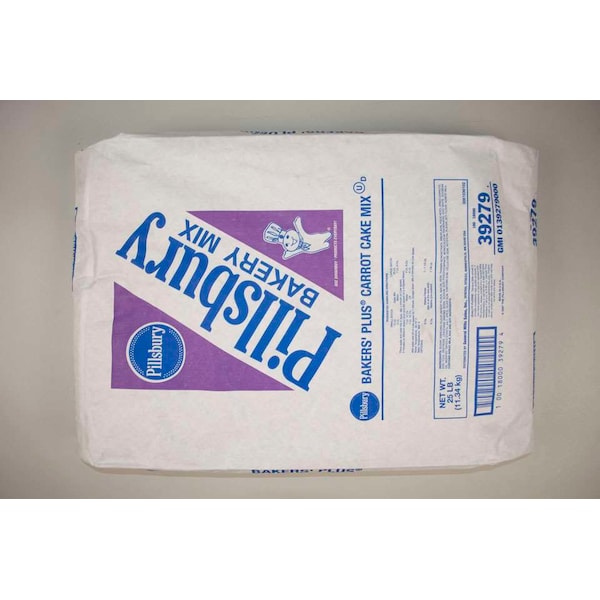 Mezcla para Pastel Pillsbury Bakers' Plus de Zanahoria de 25 libras - 18000-39279