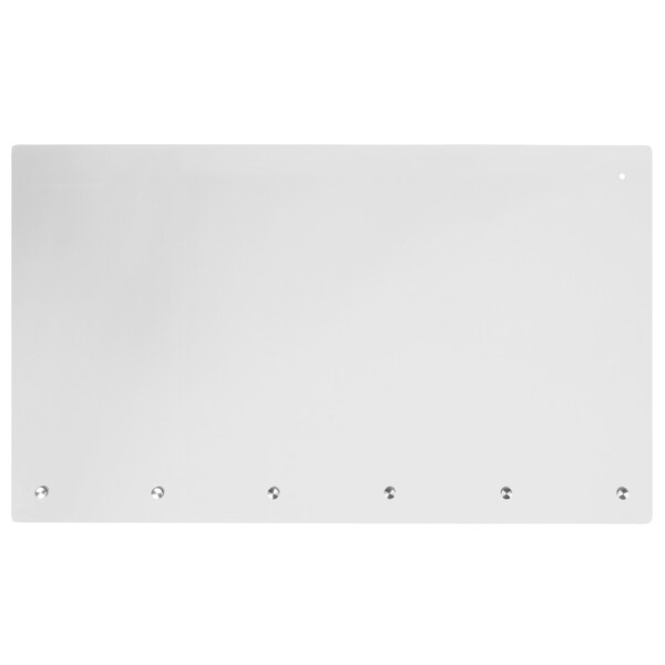 Flash Furniture Acrylic Suspended Register Shield / Sneeze Guard, 24"H x 42"L - BR-ASLM-2442-GG