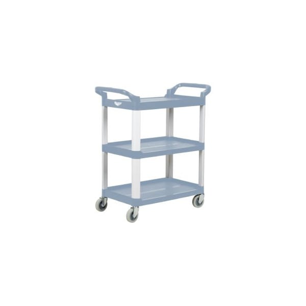 Vollrath Co VollrathÂ Multi-Purpose Plastic Carts, , Gray, 300 Lb. Capacity, 33" X 16-13/16" X 37" - 97004