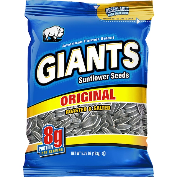 Semillas Gigantes Originales Tostadas y Saladas 5.75 oz, paquete de 24 - 33265