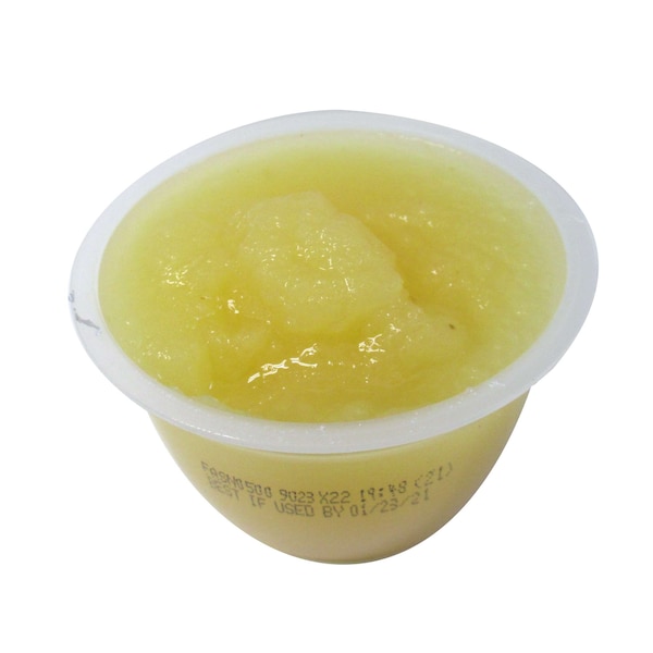 Tazas de puré de manzana sin endulzar de Musselman's de 4 oz., Paquete de 72 - FFASN0500MUS01