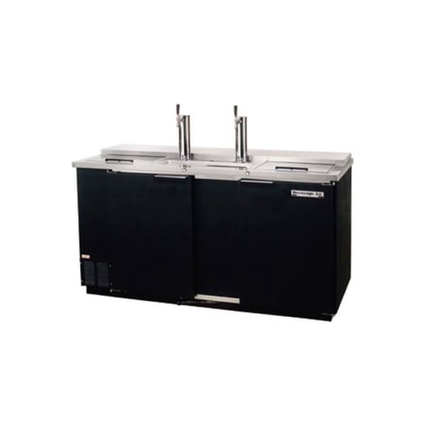 Beverage-Air Draft Direct Draw Dispensers DD Series, 59"W - DD58CHC-1-C-B - DD58HC-1-C-B