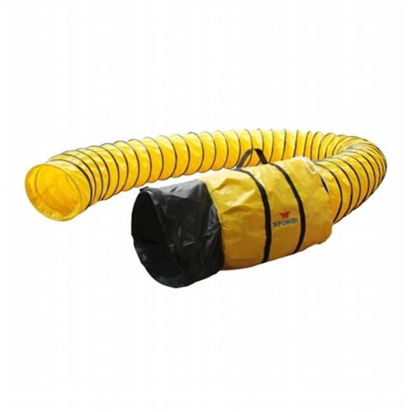 Xpower Manufacture XPOWER 12DH25 25 ft. Ducting Hose With 12 in. Diameter - 12DH25