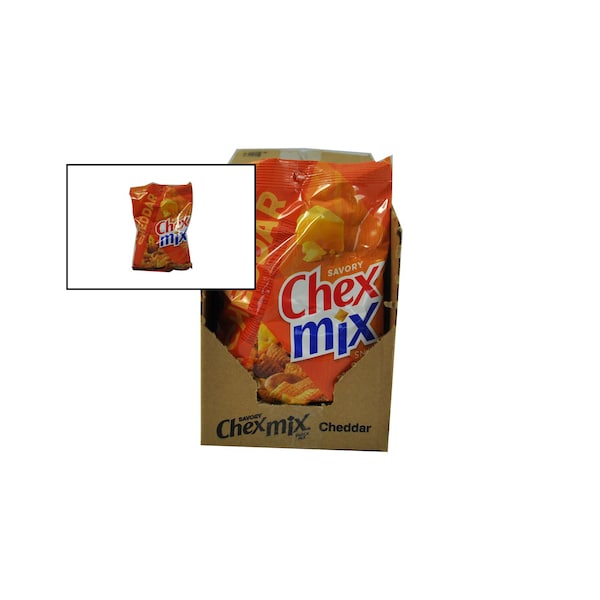 Mezcla de botanas Chex Mix Cheddar de 3.75 oz., paquete de 8 - 16000-14839